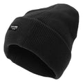 Black - Back - Regatta Unisex Thinsulate Lined Winter Hat