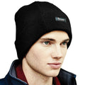 Black - Side - Regatta Unisex Thinsulate Lined Winter Hat