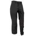 Black - Back - Regatta Mens Holster Workwear Trousers (Short, Regular And Long)