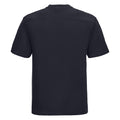 French Navy - Back - Russell Europe Mens Workwear Short Sleeve Cotton T-Shirt