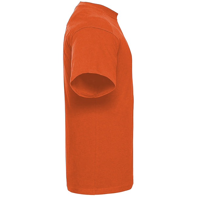Orange - Lifestyle - Russell Europe Mens Workwear Short Sleeve Cotton T-Shirt