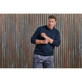 French Navy - Lifestyle - Russell Europe Mens Heavy Duty Collar Sweatshirt