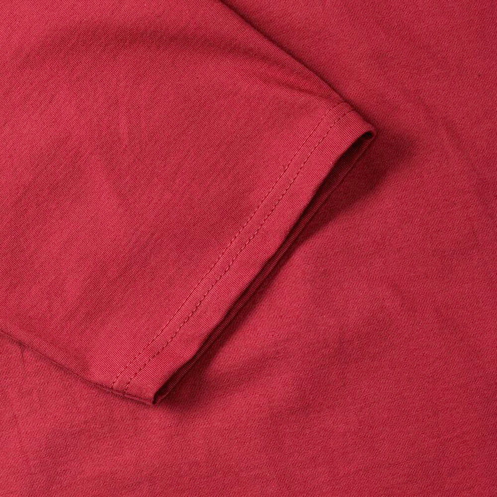 Classic Red - Pack Shot - Russell Europe Mens Classic Heavyweight Ringspun Short Sleeve T-Shirt