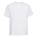 White - Front - Russell Europe Mens Classic Heavyweight Ringspun Short Sleeve T-Shirt