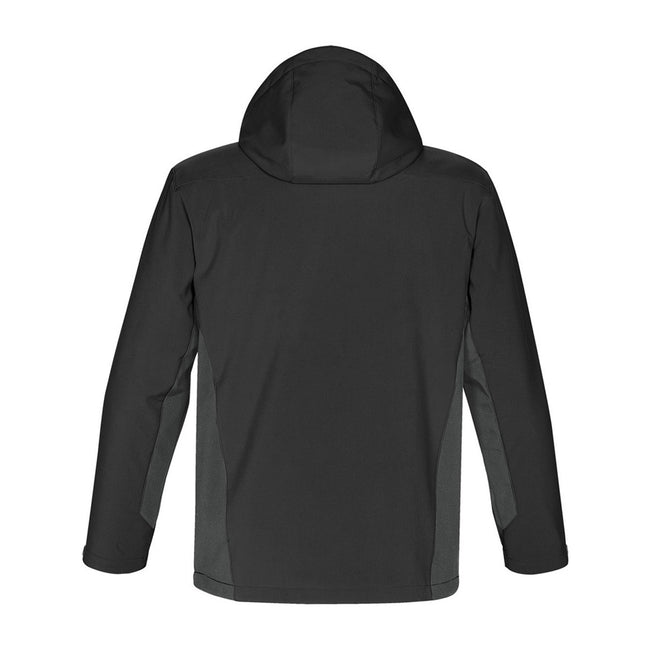 Black- Granite - Front - Stormtech Mens Atmosphere 3-in-1 Performance Jacket (Waterproof & Breathable)