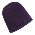 Purple - Front - Yupoong Flexfit Unisex Heavyweight Standard Beanie Winter Hat