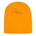 Gold - Front - Yupoong Flexfit Unisex Heavyweight Standard Beanie Winter Hat