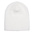 White Sand - Front - Yupoong Flexfit Unisex Heavyweight Standard Beanie Winter Hat