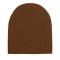 Toffee - Front - Yupoong Flexfit Unisex Heavyweight Standard Beanie Winter Hat