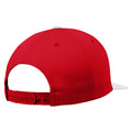 Red-White - Back - Yupoong Flexfit Unisex Classic Varsity Snapback Cap