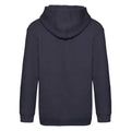 Deep Navy - Side - Fruit Of The Loom Kids Unisex Premium 70-30 Hooded Sweatshirt - Hoodie