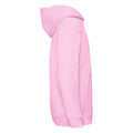 Light Pink - Lifestyle - Fruit Of The Loom Kids Unisex Premium 70-30 Hooded Sweatshirt - Hoodie
