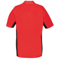 Red-Black - Back - Stormtech Mens Two Tone Short Sleeve Lightweight Polo Shirt