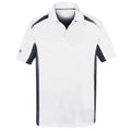 White-Navy - Front - Stormtech Mens Two Tone Short Sleeve Lightweight Polo Shirt