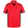 Red-Black - Front - Stormtech Mens Two Tone Short Sleeve Lightweight Polo Shirt