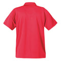 Scarlet Red - Back - Stormtech Mens Short Sleeve Sports Performance Polo Shirt
