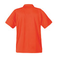 Orange - Back - Stormtech Mens Short Sleeve Sports Performance Polo Shirt
