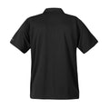 Black - Back - Stormtech Mens Short Sleeve Sports Performance Polo Shirt