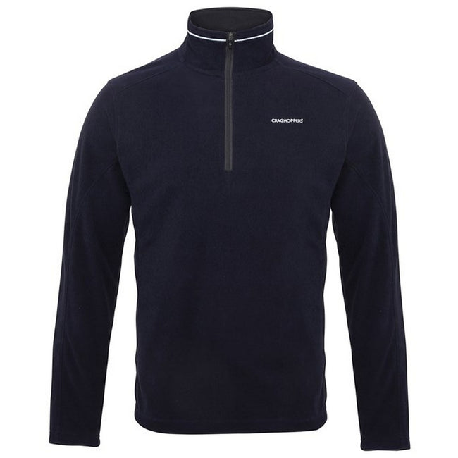 Navy - Front - Craghoppers Corey II Lightweight Microfleece Top