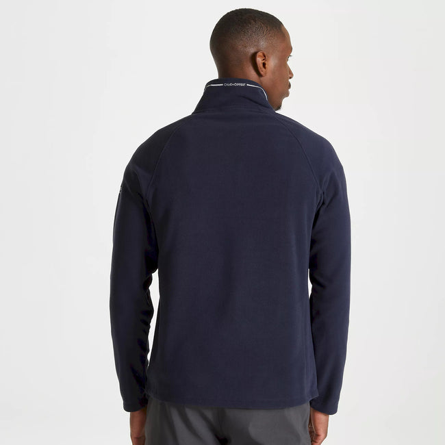 Navy - Side - Craghoppers Corey II Lightweight Microfleece Top