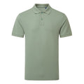 Fern - Front - Asquith & Fox Mens Plain Short Sleeve Polo Shirt