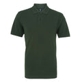 Bottle - Front - Asquith & Fox Mens Plain Short Sleeve Polo Shirt