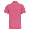 Pink Carnation - Back - Asquith & Fox Mens Plain Short Sleeve Polo Shirt