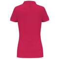 Hot Pink - Back - Asquith & Fox Womens-Ladies Plain Short Sleeve Polo Shirt