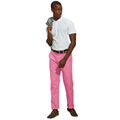 Pink Carnation - Pack Shot - Asquith & Fox Mens Classic Casual Chinos-Trousers