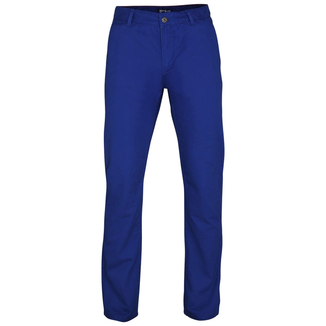 Royal - Front - Asquith & Fox Mens Classic Casual Chinos-Trousers