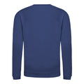 Royal Blue - Back - AWDis Just Hoods Childrens-Kids Plain Crew Neck Sweatshirt
