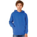 Royal Blue - Back - B&C Childrens-Kids Plain Drawstring Hoodie