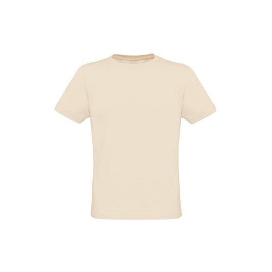 Natural - Front - B&C Mens Biosfair Plain Short Sleeve T-Shirt