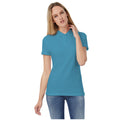 Atoll - Back - B&C Womens-Ladies ID.001 Plain Short Sleeve Polo Shirt