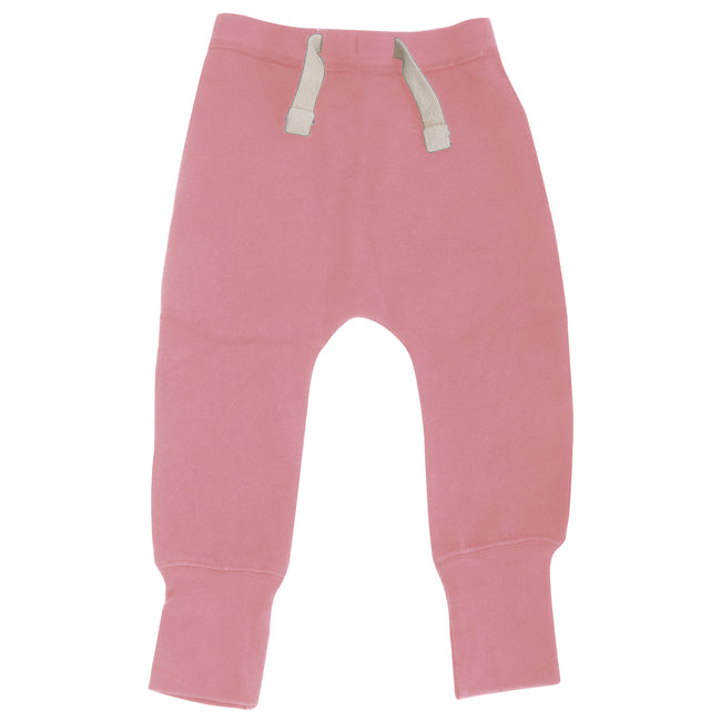 Bubblegum Pink - Front - Babybugz Baby Unisex Plain Sweatpants - Jogging Bottoms