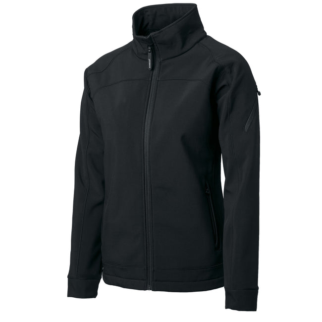 Black - Front - Nimbus Womens-Ladies Duxbury Softshell Jacket