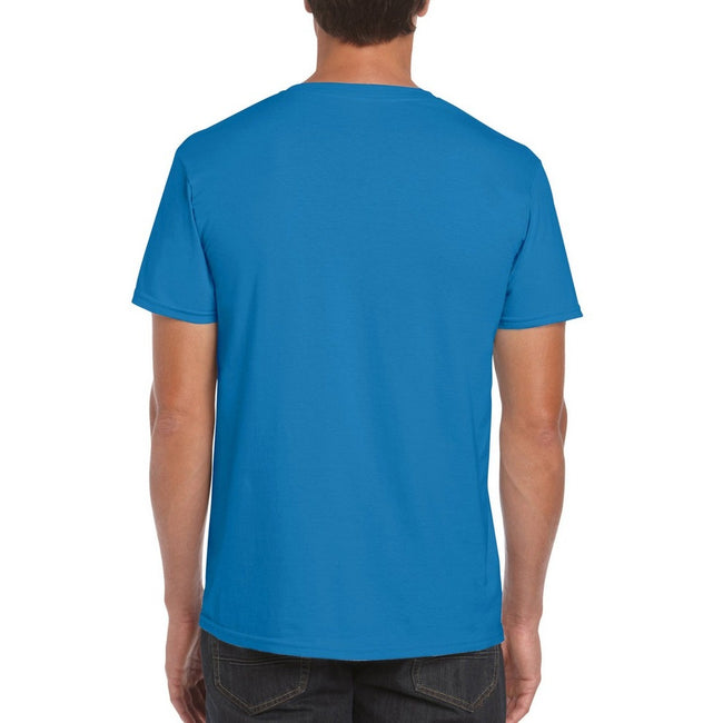 Sapphire - Back - Gildan Mens Short Sleeve Soft-Style T-Shirt