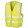 Fluorescent Yellow - Front - Result Mens Core Safety Hi Viz Vest