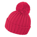 Raspberry - Front - Result Unisex Winter Essentials HDi Quest Knitted Beanie Hat