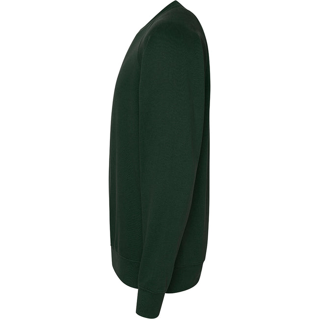 Green - Side - AWDis Academy Mens Crew Neck Raglan Sweatshirt