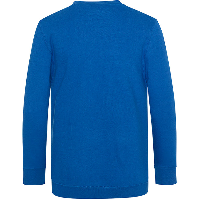 Royal Blue - Back - AWDis Academy Childrens-Kids Junior V Neck School Jumper-Sweatshirt