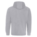 Grey - Back - AWDis Just Hoods Adults Unisex Supersoft Hooded Sweatshirt-Hoodie