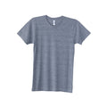 Athletic Grey - Front - American Apparel Unisex Tri-blend Short Sleeve Track T-Shirt