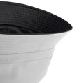 Black- Light Grey - Pack Shot - Beechfield Unisex Classic Reversible Bucket Hat