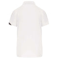 White- Black- Storm Grey - Back - Kariban Proact Mens Short Sleeve Quick Dry Polo Shirt