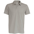 Fine Grey - Front - Kariban Proact Mens Short Sleeve Performance Polo Shirt