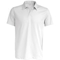 White - Front - Kariban Proact Mens Short Sleeve Performance Polo Shirt