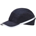Navy - Front - Portwest Vent Bump Safety Baseball Cap