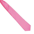 Fuchsia - Back - Premier Colours Mens Satin Clip Tie