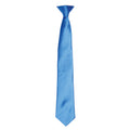 Sapphire - Front - Premier Colours Mens Satin Clip Tie